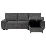  Coaster Furniture Demko 500355 Sleeper Sectional Sofa with Speaker and Storage Chaise - Granite IMAGE 7