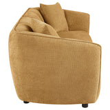  Coaster Furniture Aleisha 503061 Fabric Upholstered Sofa - Mustard Yellow IMAGE 7