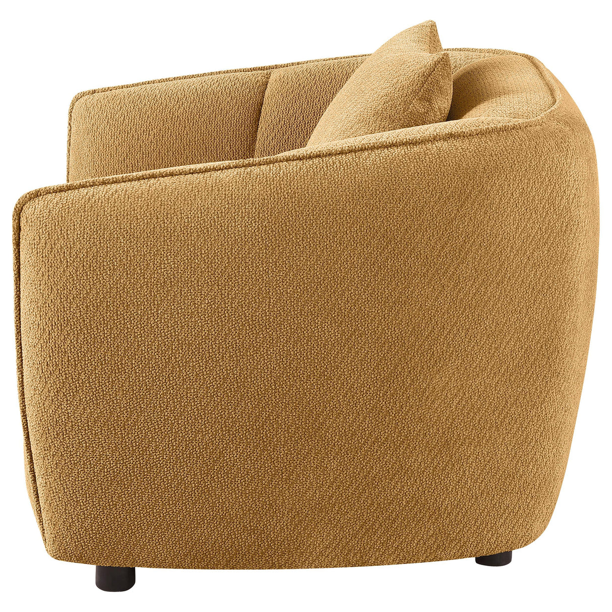  Coaster Furniture Aleisha 503063 Fabric Upholstered Accent Chair - Mustard Yellow IMAGE 2