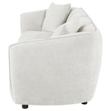  Coaster Furniture Aleisha 503064 Fabric Upholstered Sofa - Sand IMAGE 3