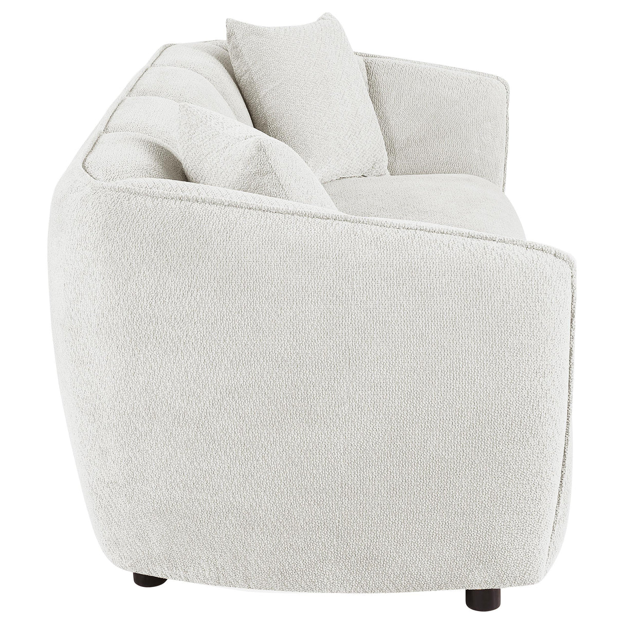  Coaster Furniture Aleisha 503064 Fabric Upholstered Sofa - Sand IMAGE 6