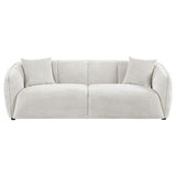  Coaster Furniture Aleisha 503064 Fabric Upholstered Sofa - Sand IMAGE 7