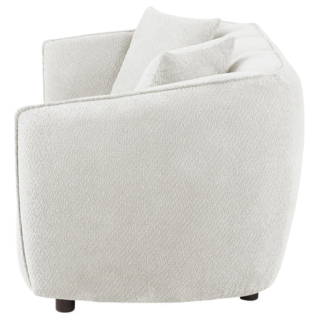  Coaster Furniture Aleisha 503065 Fabric Upholstered Loveseat - Sand IMAGE 7