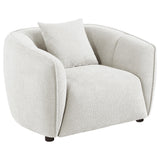  Coaster Furniture Aleisha 503066 Fabric Upholstered Accent Chair - Sand IMAGE 5