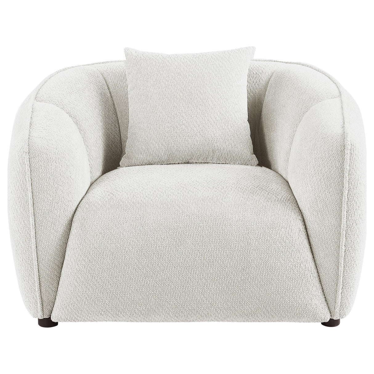  Coaster Furniture Aleisha 503066 Fabric Upholstered Accent Chair - Sand IMAGE 8