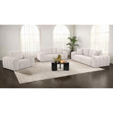  Coaster Furniture Burnett 504957 Chenille Upholstered Accent Chair - Ivory IMAGE 5