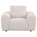  Coaster Furniture Burnett 504957 Chenille Upholstered Accent Chair - Ivory IMAGE 7