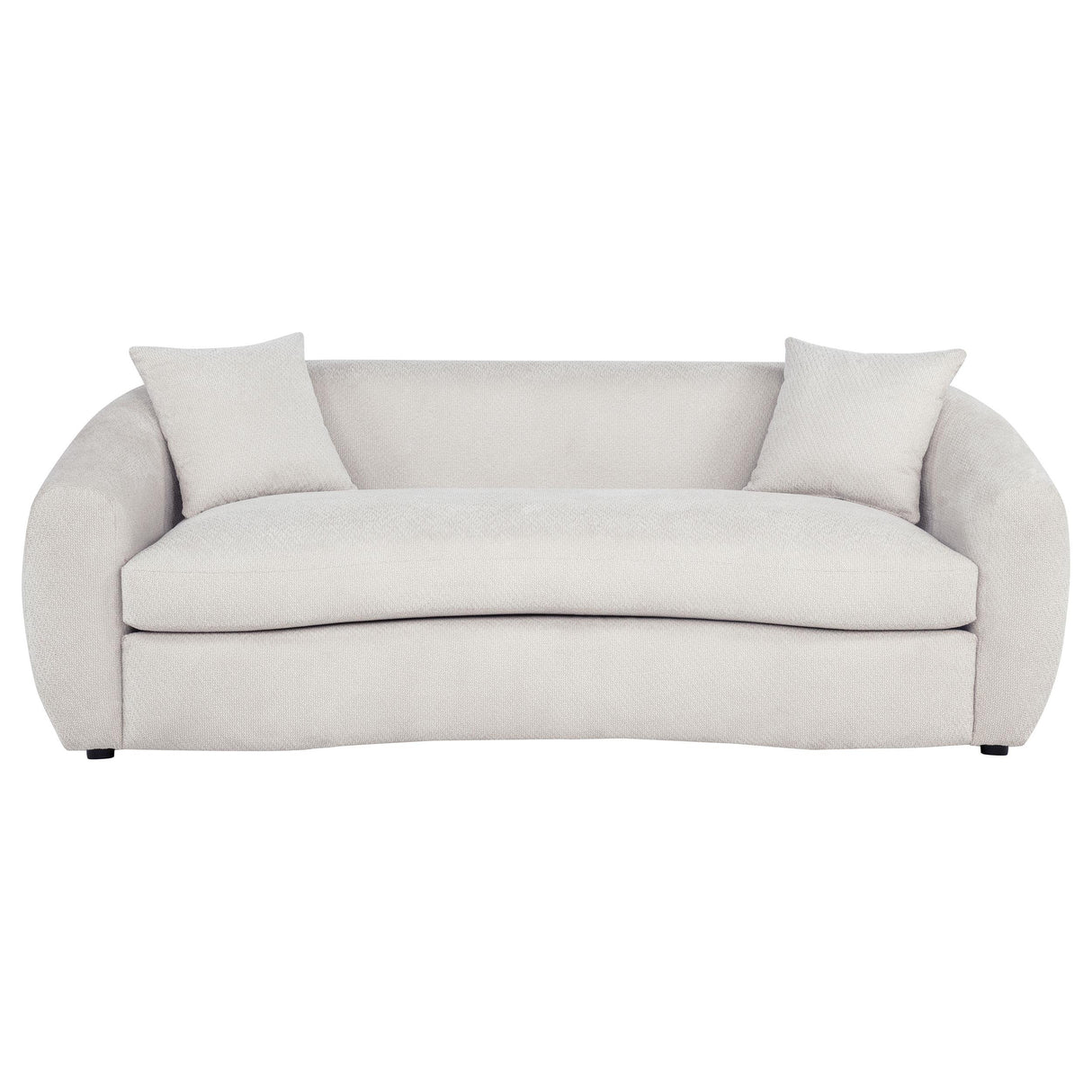  Coaster Furniture Isabella 504971 Fabric Upholstered Sofa - Sand IMAGE 7