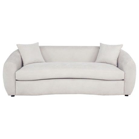  Coaster Furniture Isabella 504971 Fabric Upholstered Sofa - Sand IMAGE 7