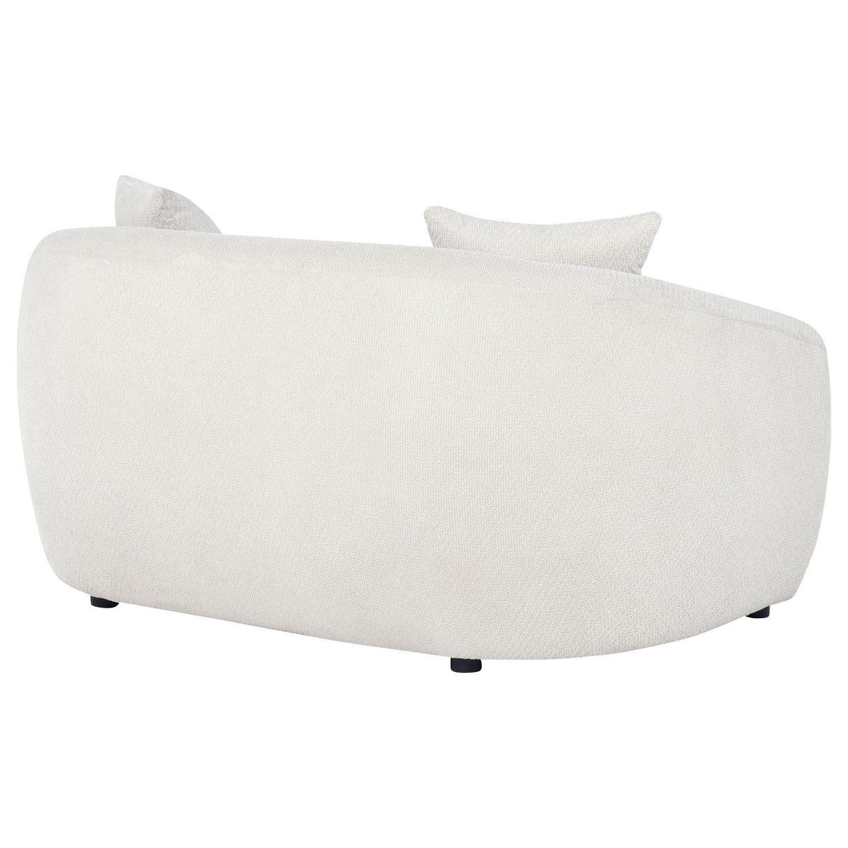  Coaster Furniture Isabella 504972 Fabric Upholstered Loveseat - Sand IMAGE 2