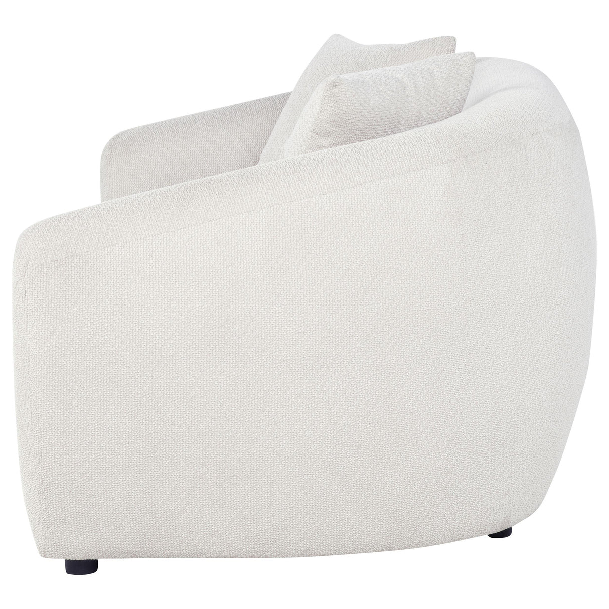  Coaster Furniture Isabella 504972 Fabric Upholstered Loveseat - Sand IMAGE 5