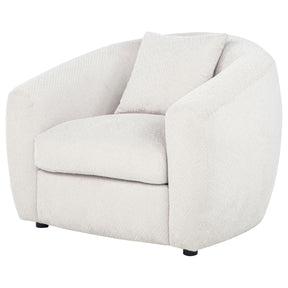 Coaster Furniture Isabella 504973 Fabric Upholstered Accent Chair - Sand IMAGE 1
