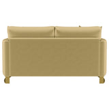  Coaster Furniture Corliss 508825 Upholstered Curved Track Arm Loveseat - Camel IMAGE 8