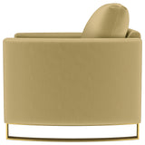  Coaster Furniture Corliss 508826 Upholstered Curved Track Arm Chair - Camel IMAGE 3