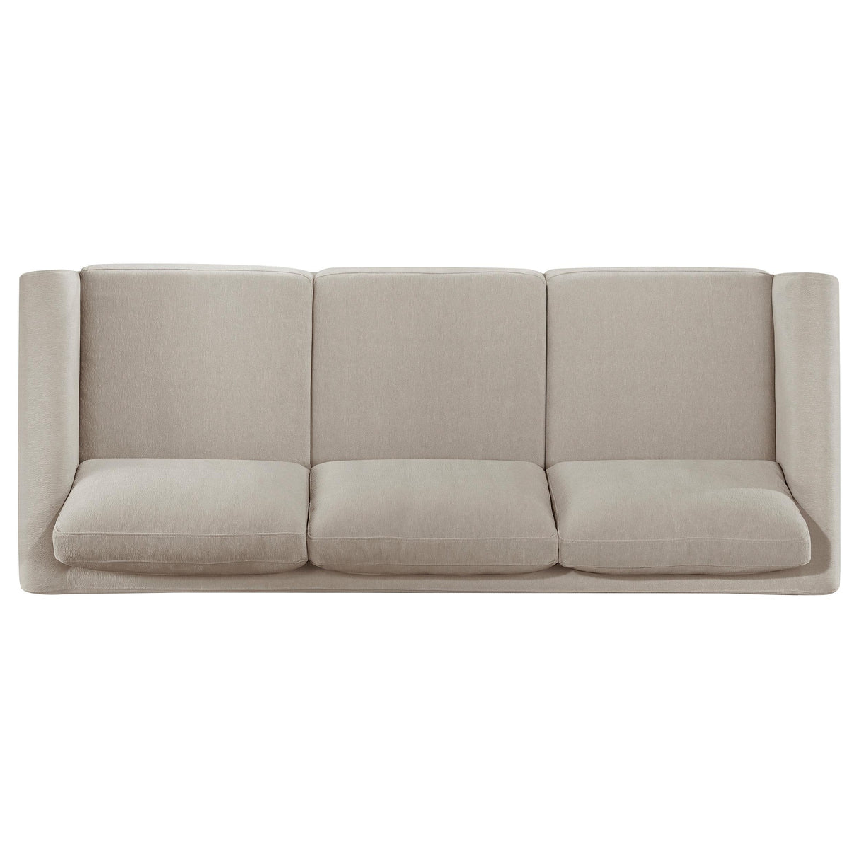  Coaster Furniture Islington 511101 Fabric Upholstered Panel Arm Sofa - Taupe IMAGE 8