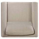  Coaster Furniture Islington 511103 Fabric Upholstered Panel Arm Accent Chair - Taupe IMAGE 7