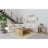  Coaster Furniture Hobson 551451-SETA 5-piece Upholstered Modular Sectional Sofa - Ivory IMAGE 2