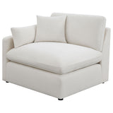  Coaster Furniture Hobson 551451-SETB 4-piece Upholstered Modular Sectional Sofa - Ivory IMAGE 8