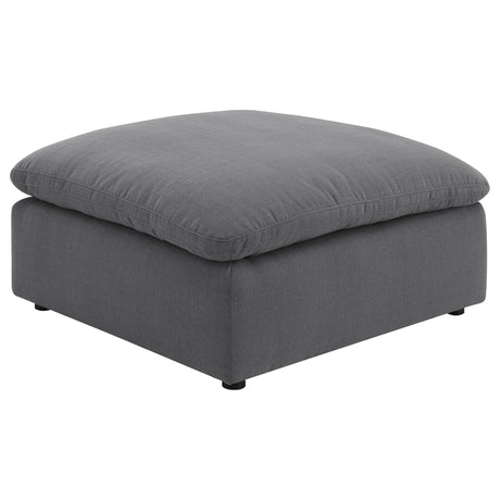  Coaster Furniture Hobson 551455-SETB 4-piece Upholstered Modular Sectional Sofa - Charcoal IMAGE 10