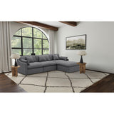  Coaster Furniture Hobson 551455-SETB 4-piece Upholstered Modular Sectional Sofa - Charcoal IMAGE 2