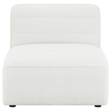  Coaster Furniture Sunny 551621 Upholstered Armless Chair - Natural IMAGE 5