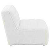 Coaster Furniture Sunny 551621 Upholstered Armless Chair - Natural IMAGE 8