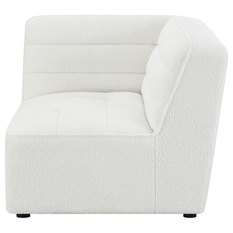  Coaster Furniture Sunny 551622 Upholstered Corner Chair - Natural IMAGE 6