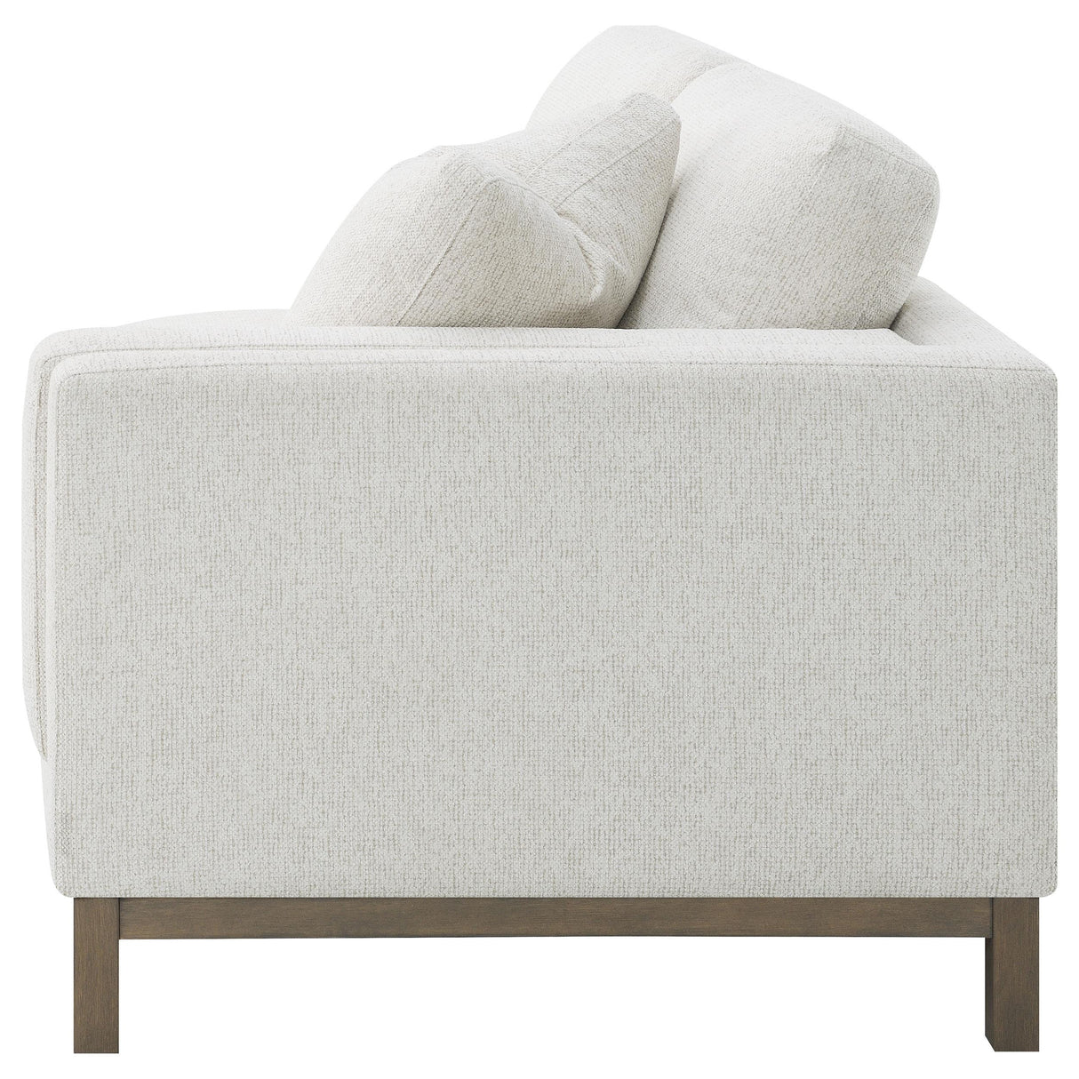  Coaster Furniture Geneva 551777 Boucle Upholstered Sectional Chaise Sofa - Sand IMAGE 11