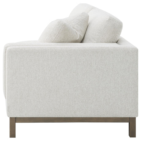  Coaster Furniture Geneva 551777 Boucle Upholstered Sectional Chaise Sofa - Sand IMAGE 11