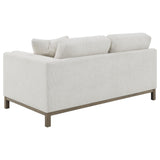  Coaster Furniture Geneva 551777 Boucle Upholstered Sectional Chaise Sofa - Sand IMAGE 14
