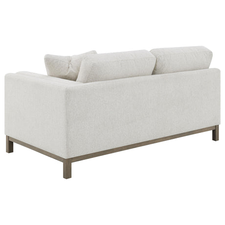  Coaster Furniture Geneva 551777 Boucle Upholstered Sectional Chaise Sofa - Sand IMAGE 14