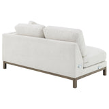  Coaster Furniture Geneva 551777 Boucle Upholstered Sectional Chaise Sofa - Sand IMAGE 16