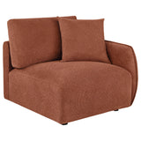  Coaster Furniture Elysia 551891-SET 6-piece Chenille Upholstered Modular Sectional Sofa - Coral IMAGE 12