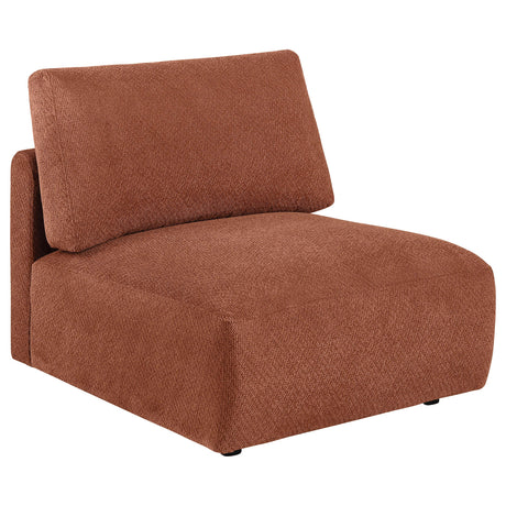  Coaster Furniture Elysia 551891-SET 6-piece Chenille Upholstered Modular Sectional Sofa - Coral IMAGE 13