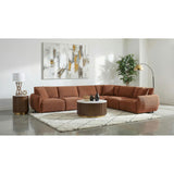  Coaster Furniture Elysia 551891-SET 6-piece Chenille Upholstered Modular Sectional Sofa - Coral IMAGE 2