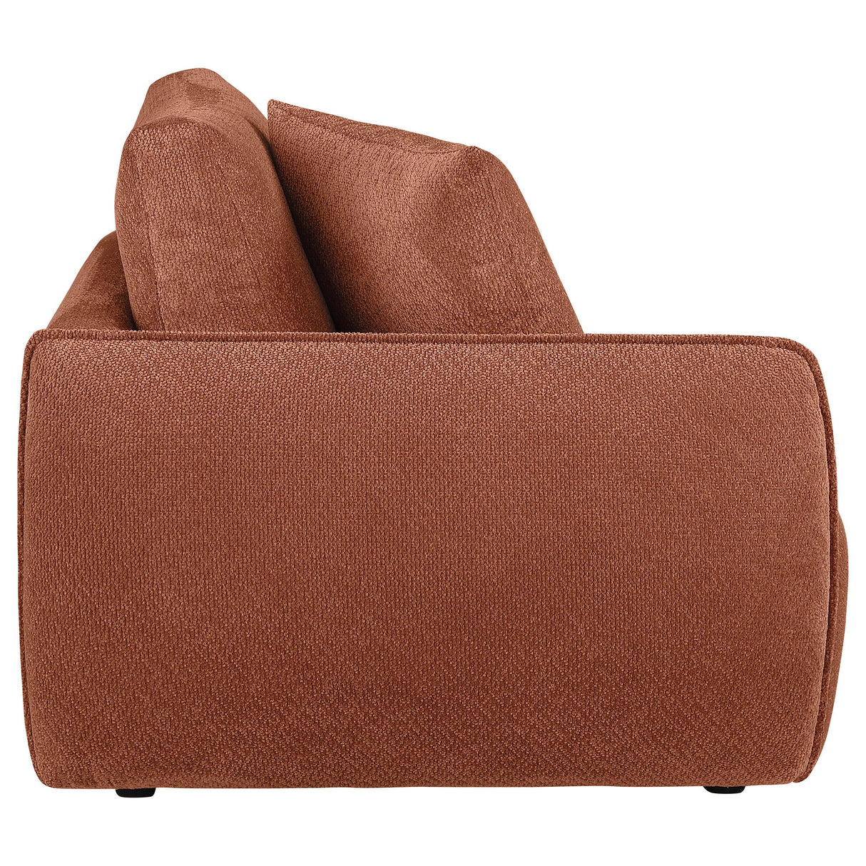  Coaster Furniture Elysia 551894LAF Chenille Upholstered Modular LAF Chair - Coral IMAGE 3