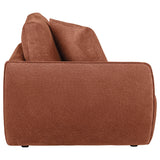  Coaster Furniture Elysia 551894LAF Chenille Upholstered Modular LAF Chair - Coral IMAGE 3