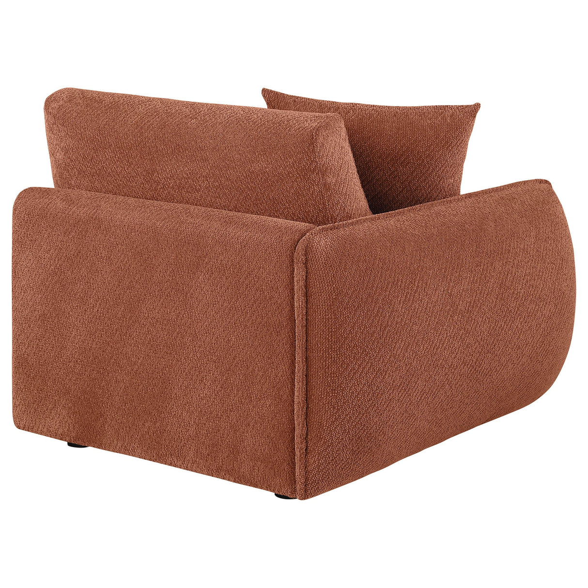  Coaster Furniture Elysia 551894LAF Chenille Upholstered Modular LAF Chair - Coral IMAGE 5