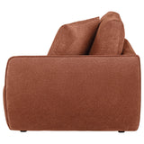  Coaster Furniture Elysia 551894RAF Chenille Upholstered Modular RAF Chair - Coral IMAGE 2