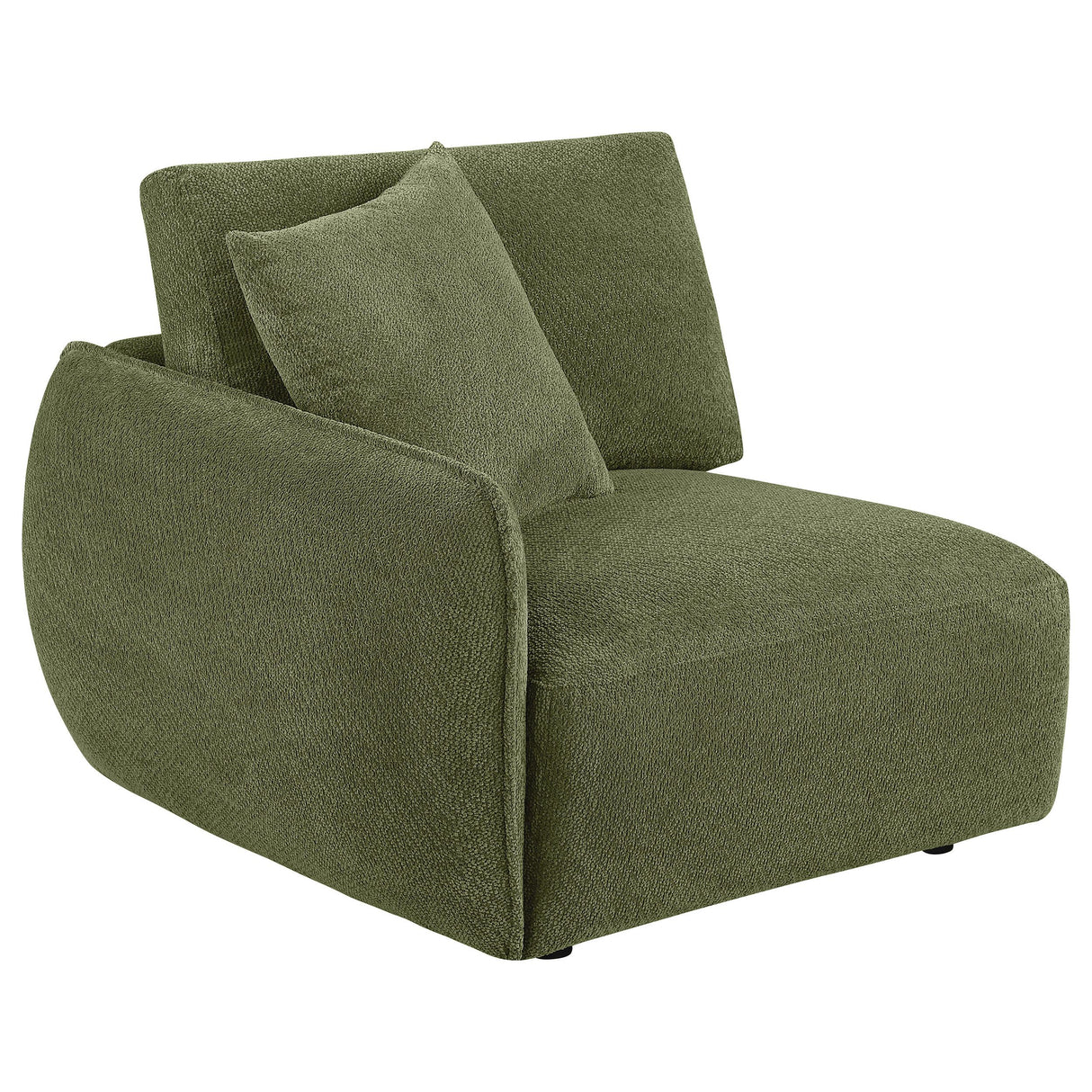  Coaster Furniture Elysia 551895-SETA 5-piece Chenille Upholstered Modular Sectional Sofa - Green IMAGE 13