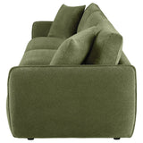  Coaster Furniture Elysia 551895-SOFA Chenille Upholstered Modular Lounge Sofa - Green IMAGE 5