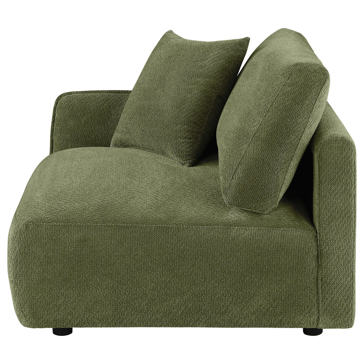  Coaster Furniture Elysia 551898LAF Chenille Upholstered Modular LAF Chair - Green IMAGE 1