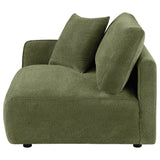 Coaster Furniture Elysia 551898LAF Chenille Upholstered Modular LAF Chair - Green IMAGE 1