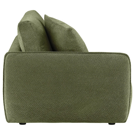  Coaster Furniture Elysia 551898LAF Chenille Upholstered Modular LAF Chair - Green IMAGE 2
