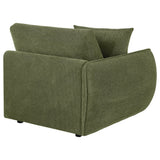  Coaster Furniture Elysia 551898LAF Chenille Upholstered Modular LAF Chair - Green IMAGE 5