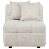  Coaster Furniture Amara 551911 Upholstered Armless Chair IMAGE 3