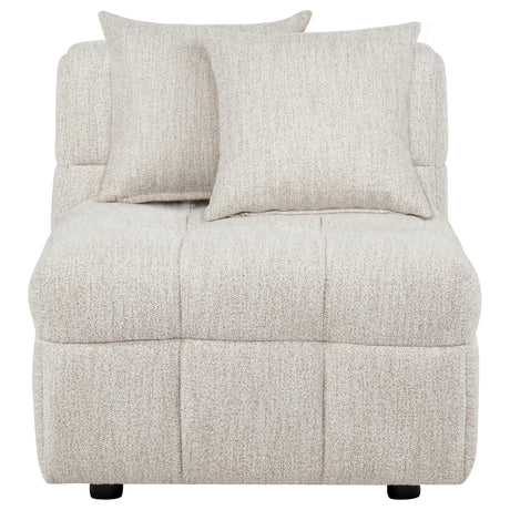  Coaster Furniture Amara 551911 Upholstered Armless Chair IMAGE 3