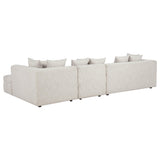  Coaster Furniture Amara 551911-SETA 3-Piece Upholstered Sectional Sofa IMAGE 2