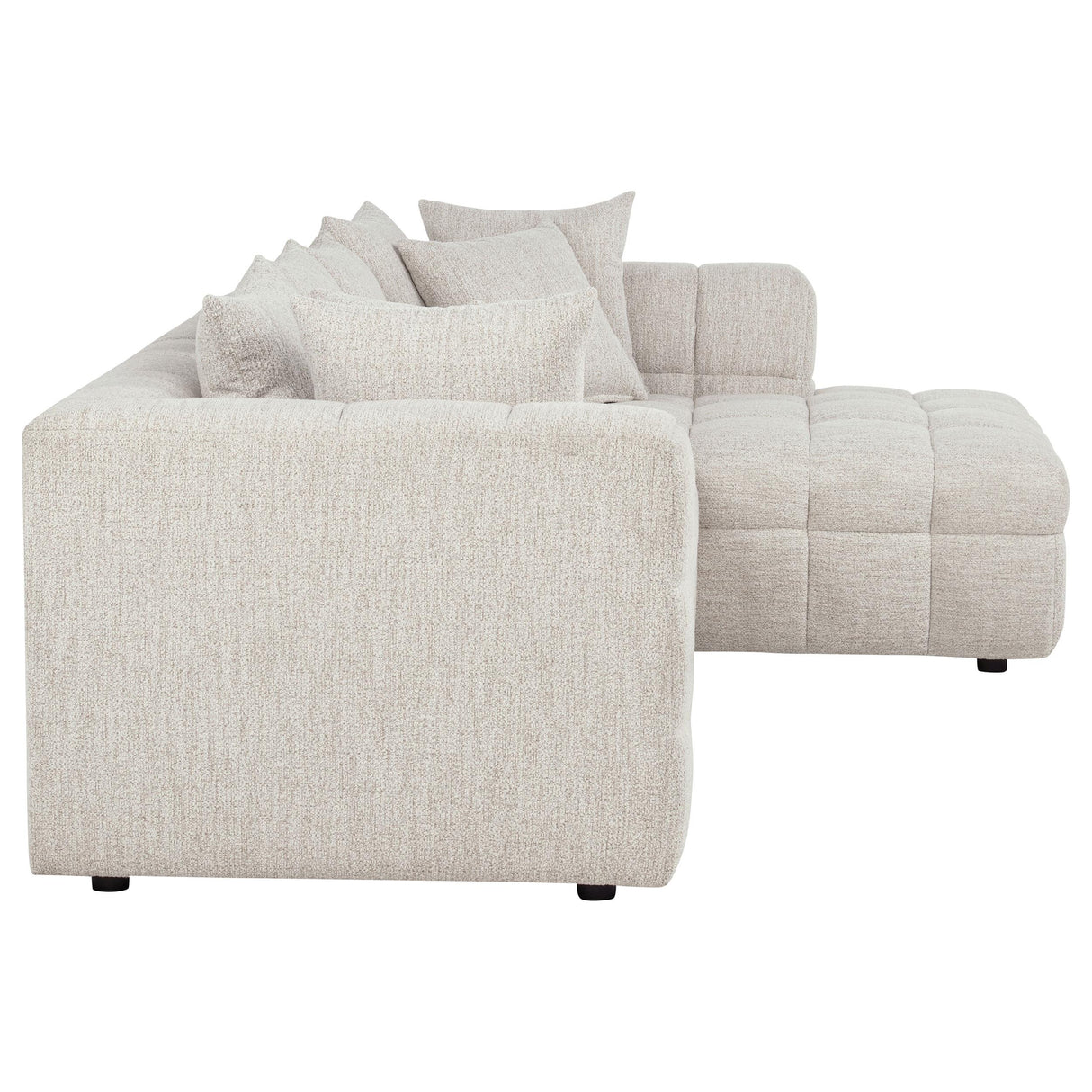  Coaster Furniture Amara 551911-SETB 2-Piece Upholstered Sectional Sofa IMAGE 5