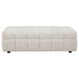  Coaster Furniture Amara 551913 Upholstered Ottoman IMAGE 2